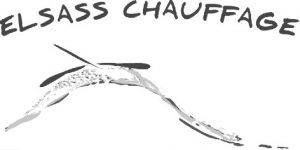 logo elsass chauffage noir et blanc